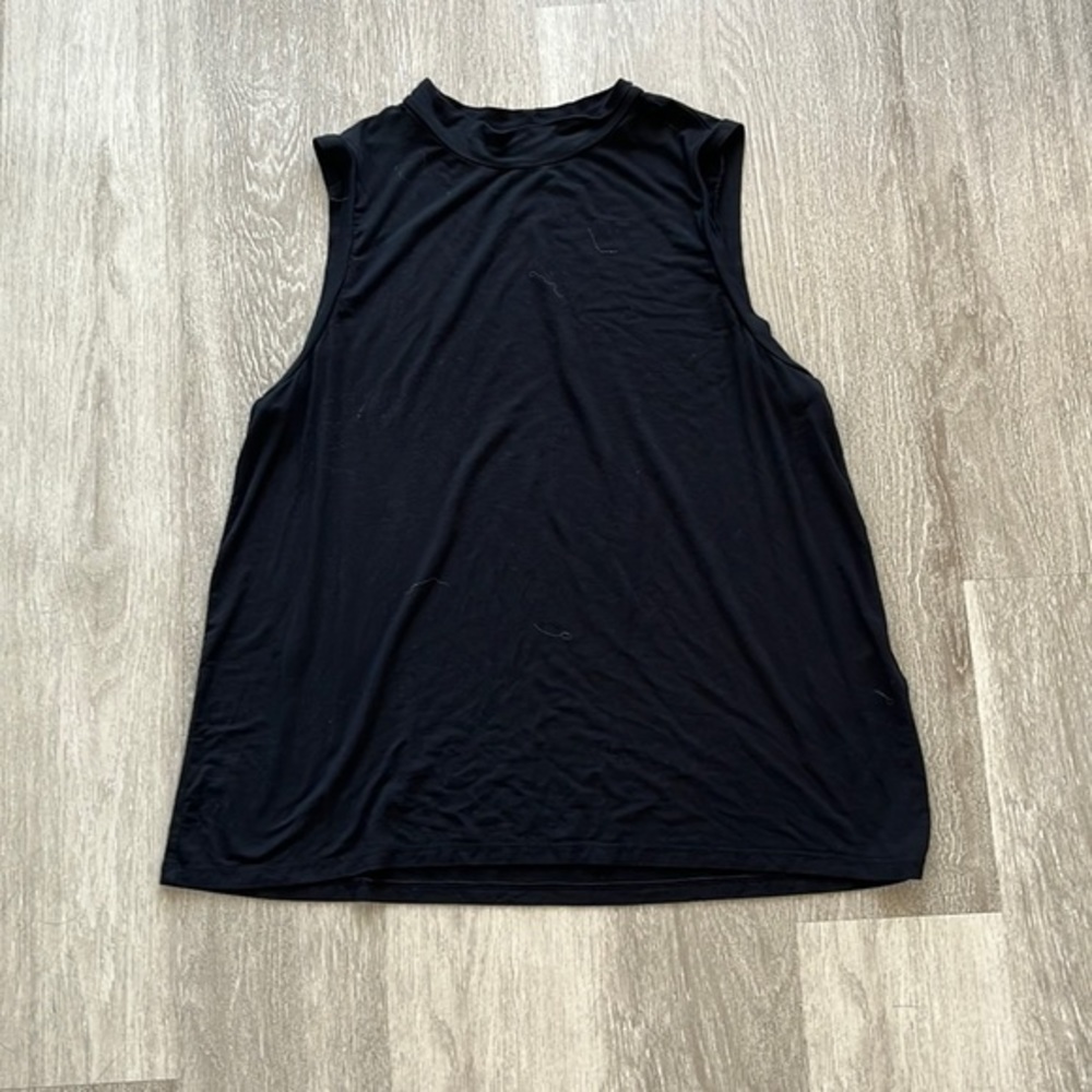 Sleeveless Black Tank